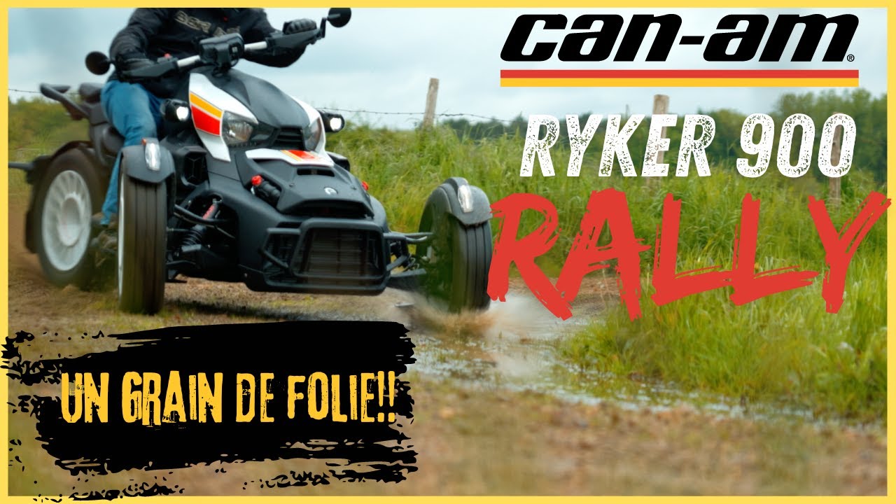 Essai Can-AM 900 RYKER Rallye: Engin de folie!