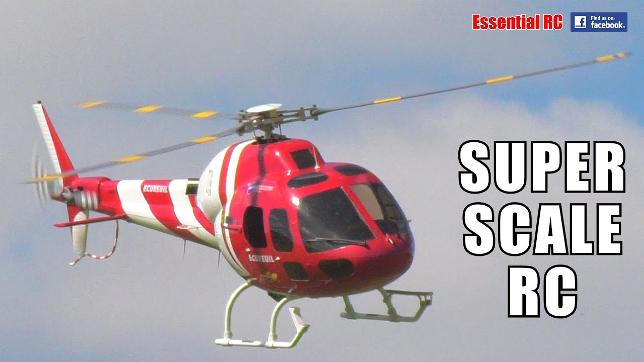 SUPER REALISTIC RC !!! Eurocopter AS355 Écureuil (Squirrel) / Airbus H125 SUPER SCALE RC HELICOPTER