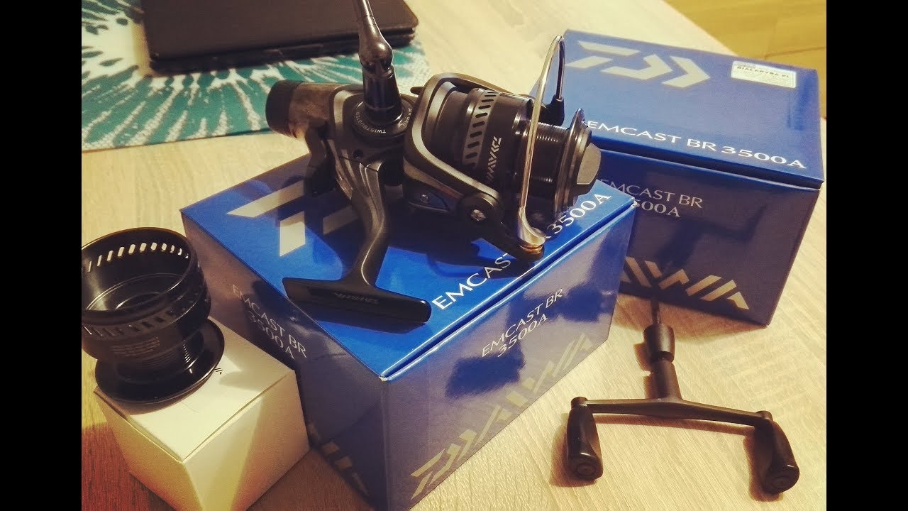 Nowe kołowrotki DAIWA EMCAST BR 3500 A do feederów