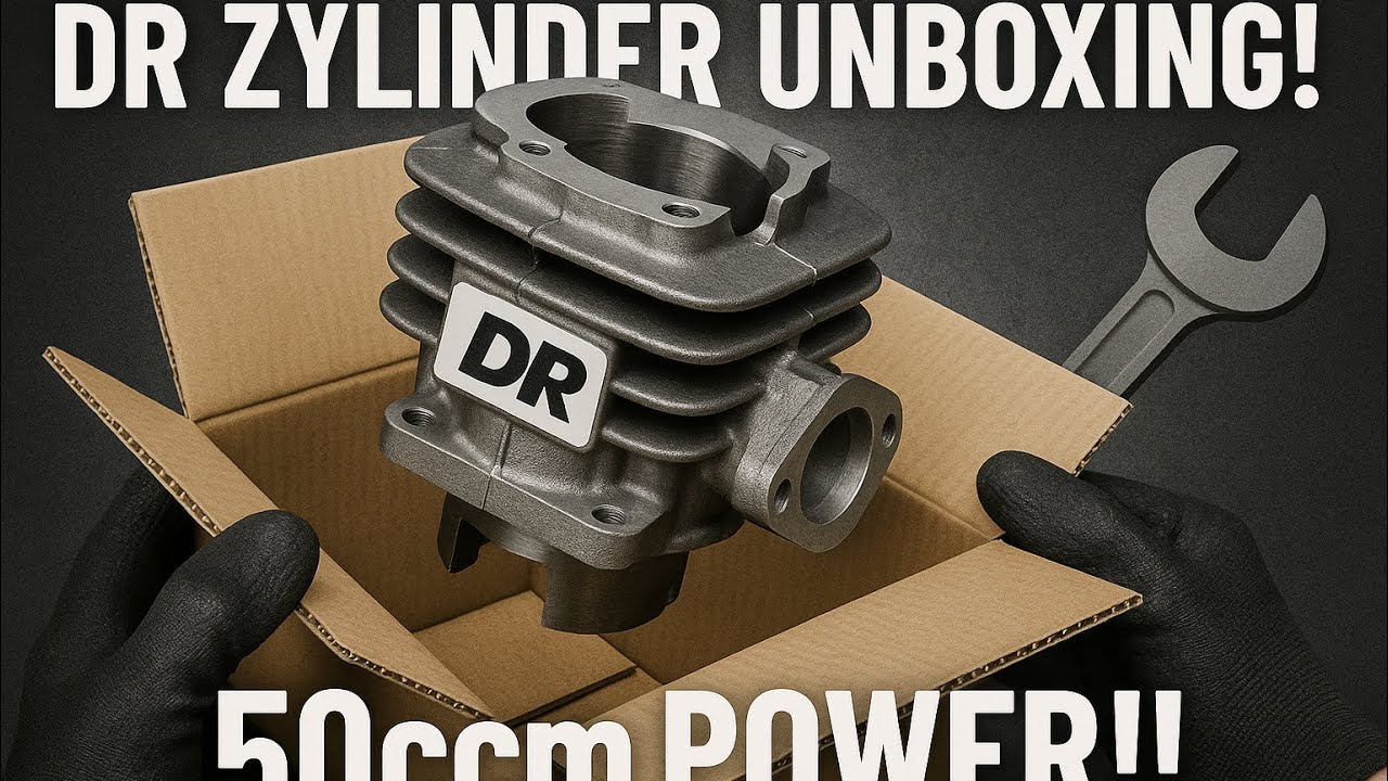 UNBOXING Piaggio Ciao DR 50ccm SPORT !