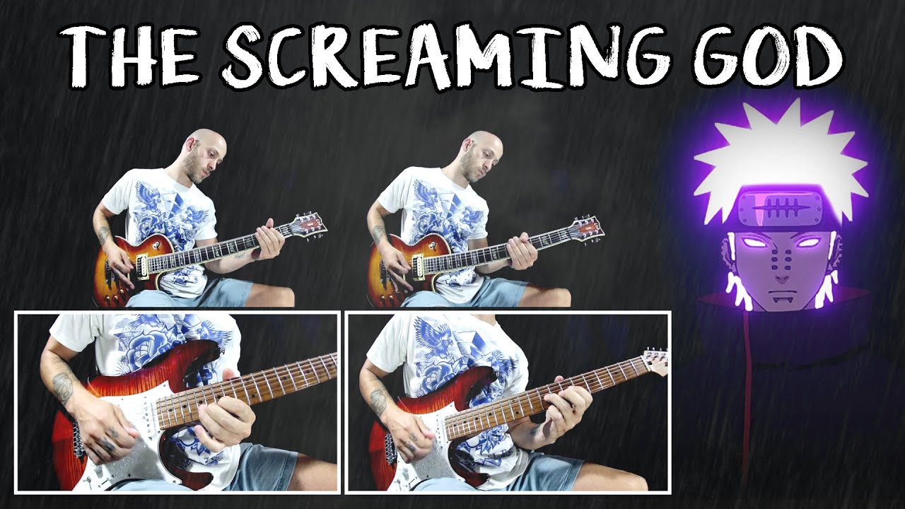 Naruto Shippuden Battle OST | TheScreaming God (Narukami) | Guitar Cover