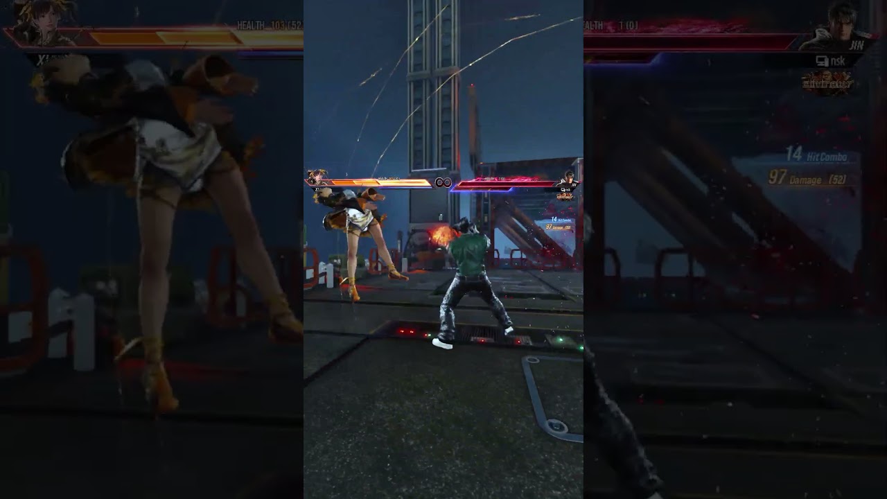 CD1 combo for 145 dmg ⚡ #jinkazama