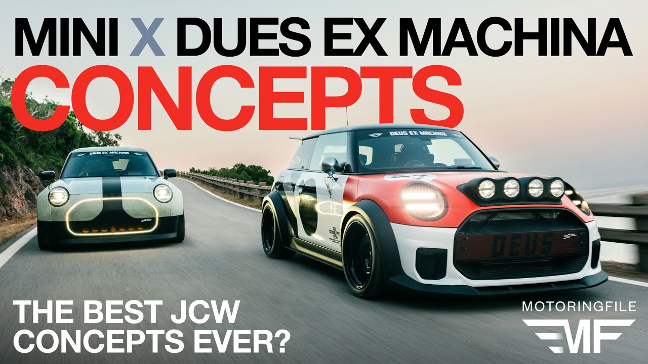 MINI Cooper JCW Reimagined - Deus Ex Machina Debuts The Skeg & The Machina