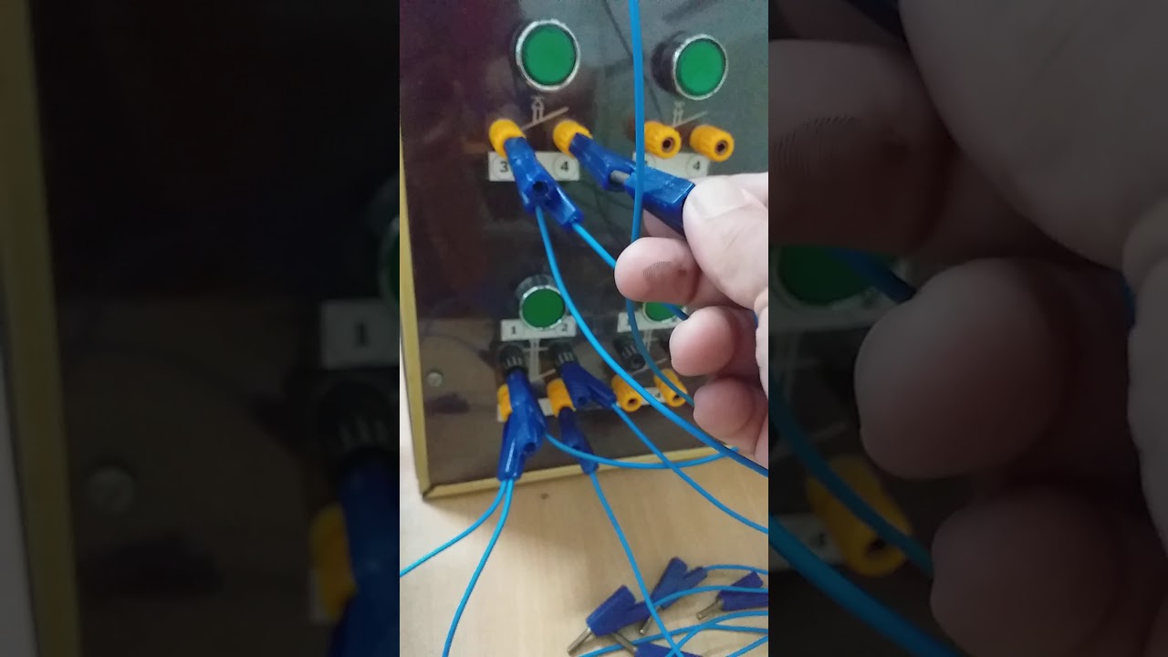 3 fazlı asenkron motorun kesik ve sürekli çalıştırılması 2