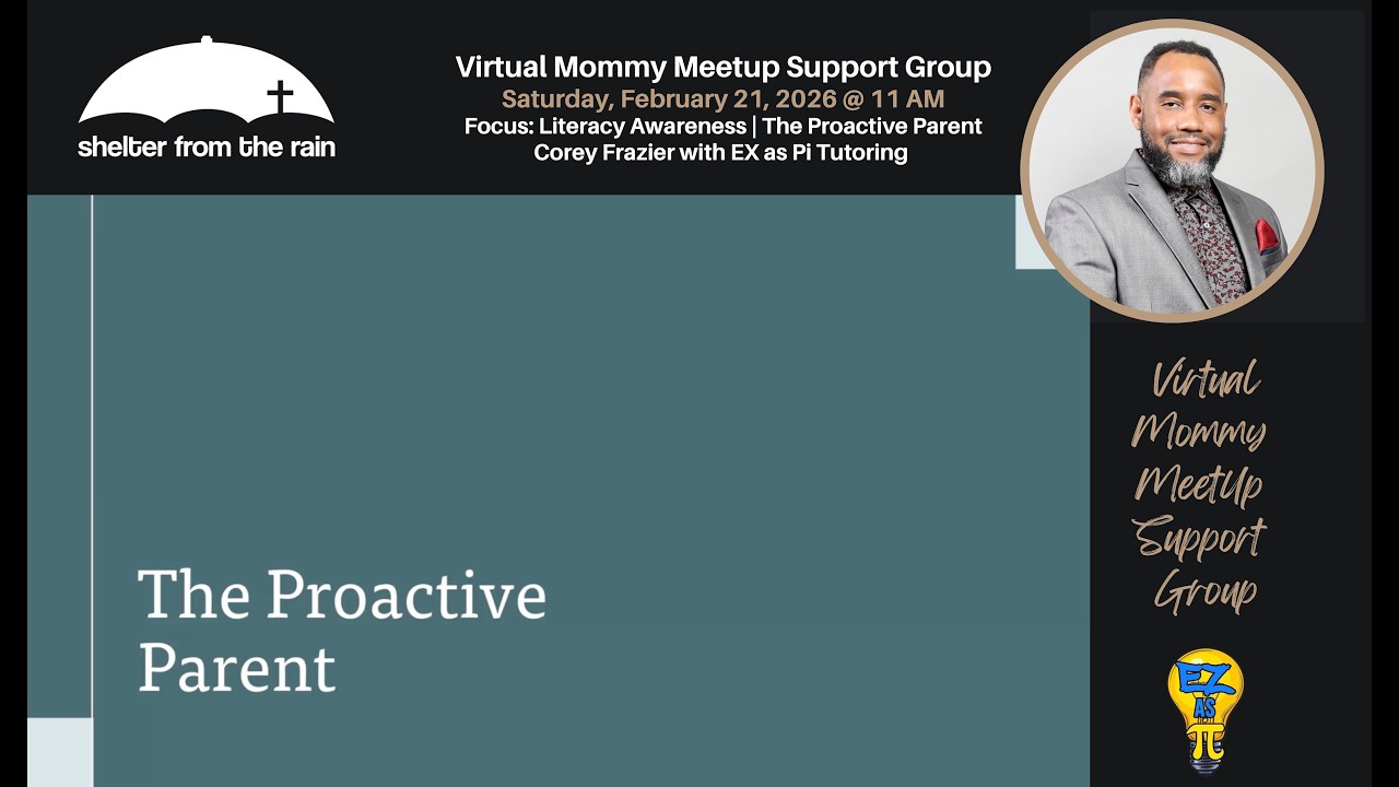SFTR Support Group | Corey Frazier of EZ as PI Tutoring Services