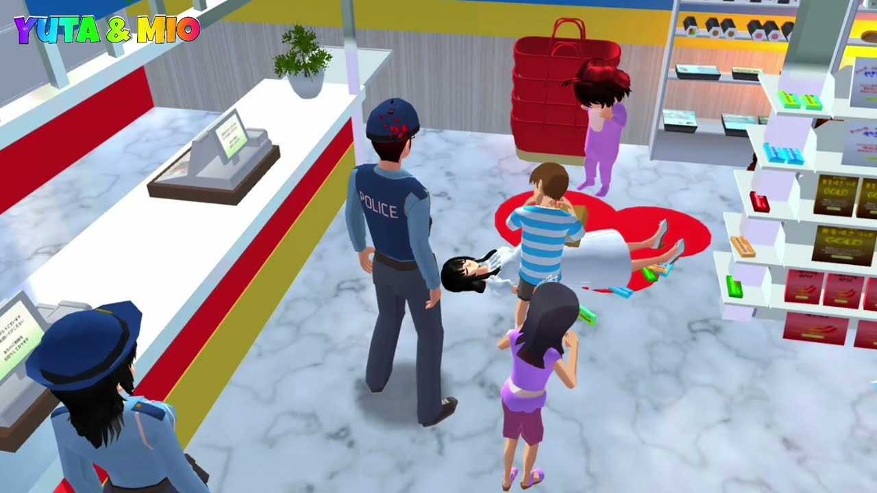 Lagi Maen Prosotan Langsung Melahirkan! Mio Yuta Panik Lari Nangis Takut | Sakura School Simulator