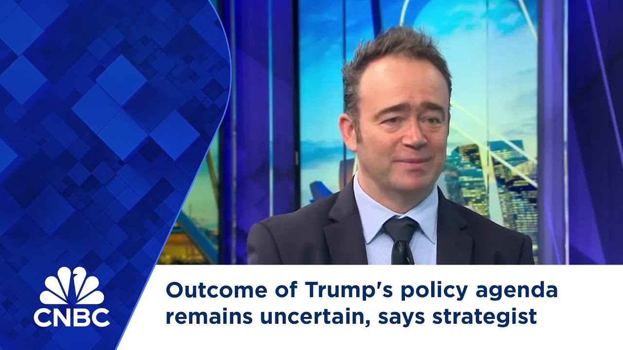 Outcome of Trump's policy agenda remains uncertain, says strategist