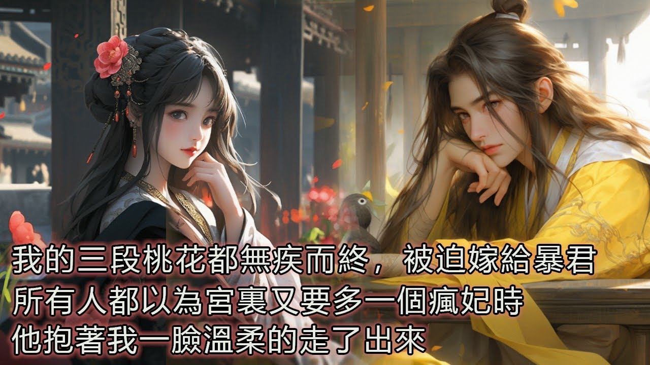 我的三段桃花都無疾而終，被迫嫁給暴君，入宮四月有余卻從來沒見過他，平時他只做兩件事，不練丹時殺人，不殺人時煉丹，偌大的後宮僅七八個嬪妃，病的病，瘋的瘋。