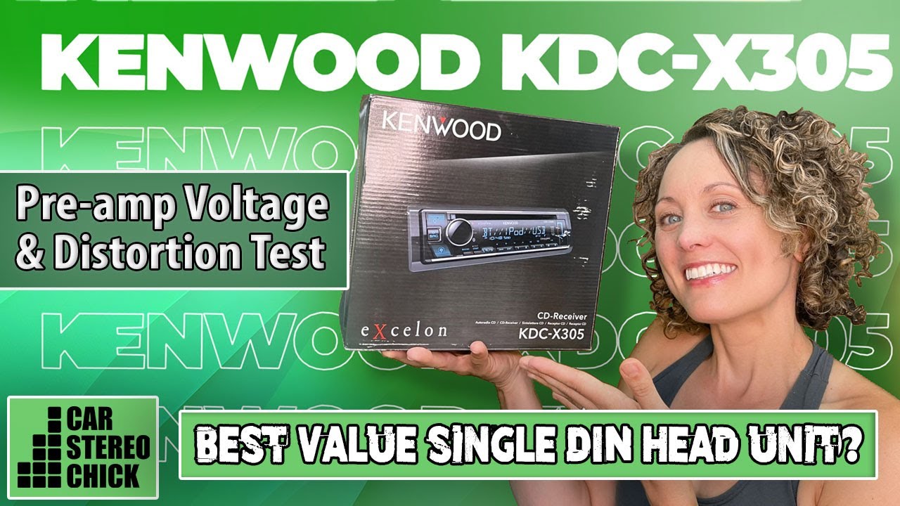 Лучшая однодиновая магнитола? Обзор Kenwood eXcelon KDC-X305 + тестирование напряжения и искажени...