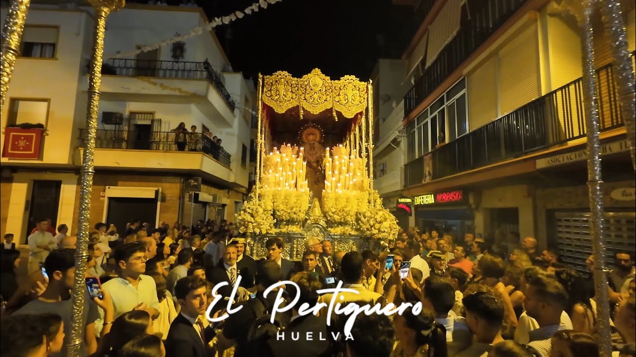 Procesión extraordinaria de la Virgen del Rosario Huelva 2023 (Multicamara) 4K