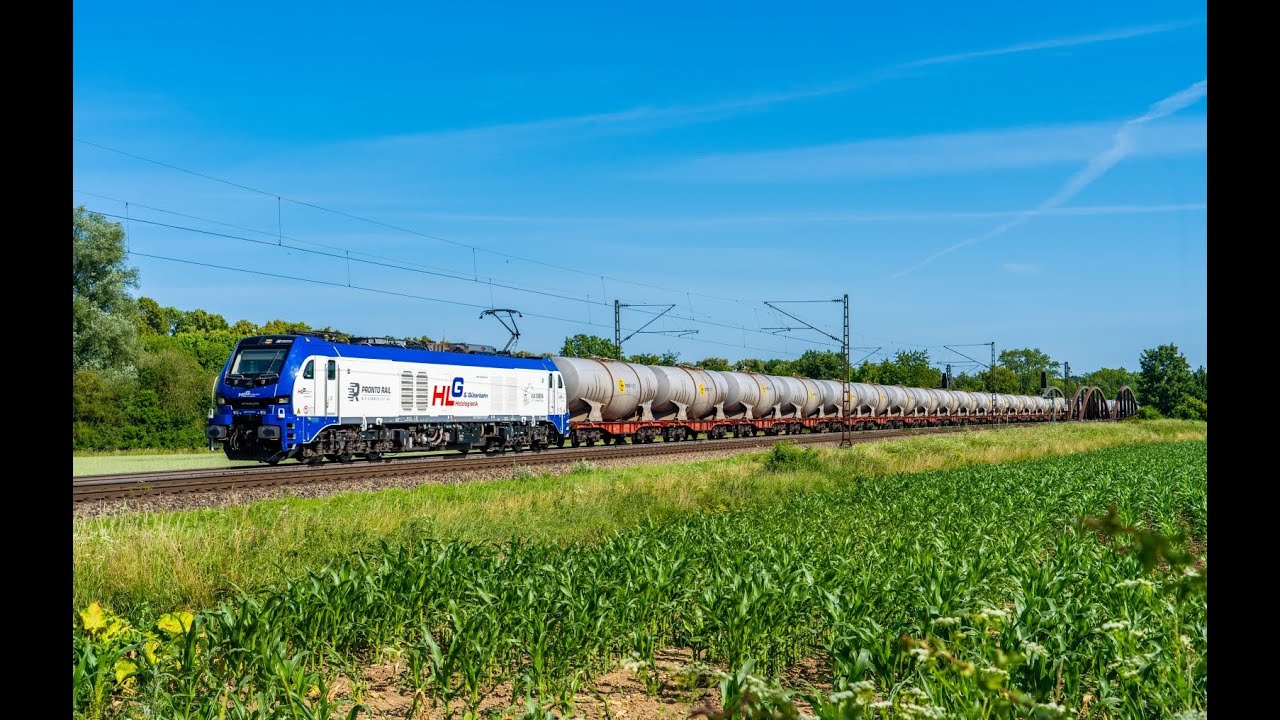 [HLG] Stadler Eurodual 2159 215, 2159 216, 2159 454 z jednolitymi wahadłami Surface Water Tanków