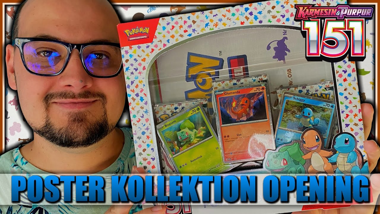 Lohnt sich die Pokemon 151 Poster Kollektion? - Pokemon TCG Opening