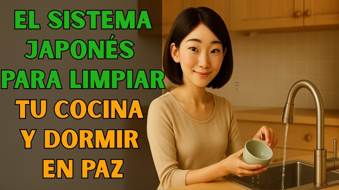 EL SISTEMA JAPONÉS PARA LIMPIAR TU COCINA ANTES DE IR A DORMIR | MINIMALISMO JAPONÉS