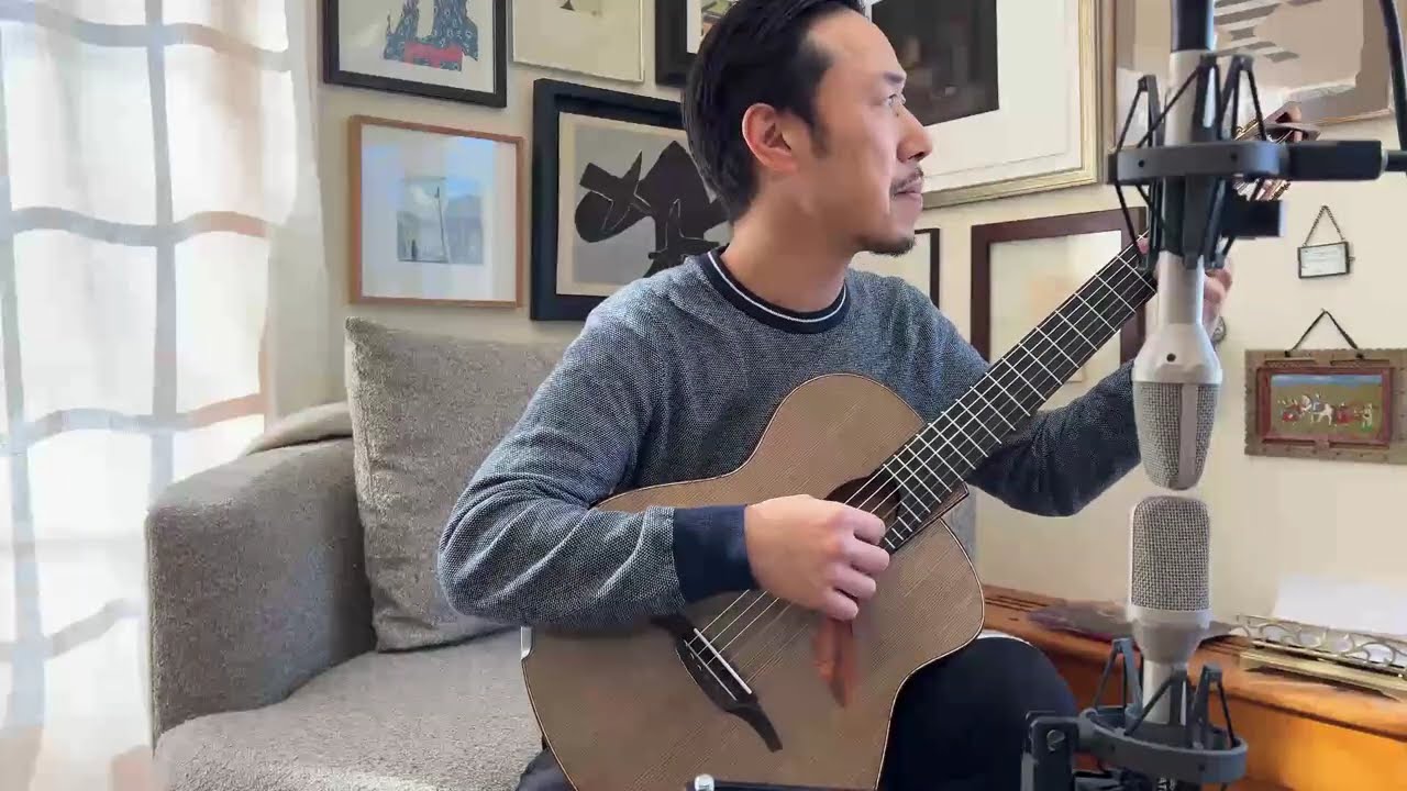 Bosquet Style A Nylon String Guitar Played By Hiroya Tsukamoto