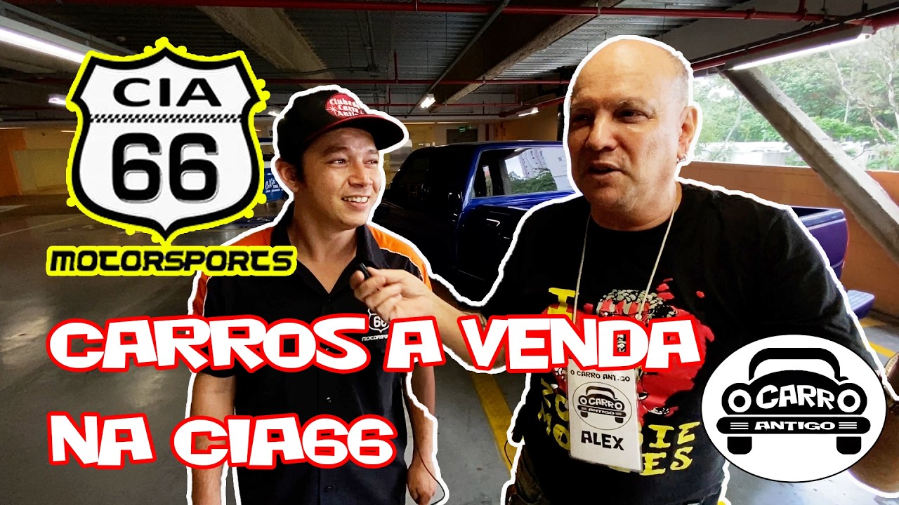 CARROS A VENDA NA CIA 66 - Carros antigos, clássicos e esportivos! - Shopping Morumbi Town- Piso G5