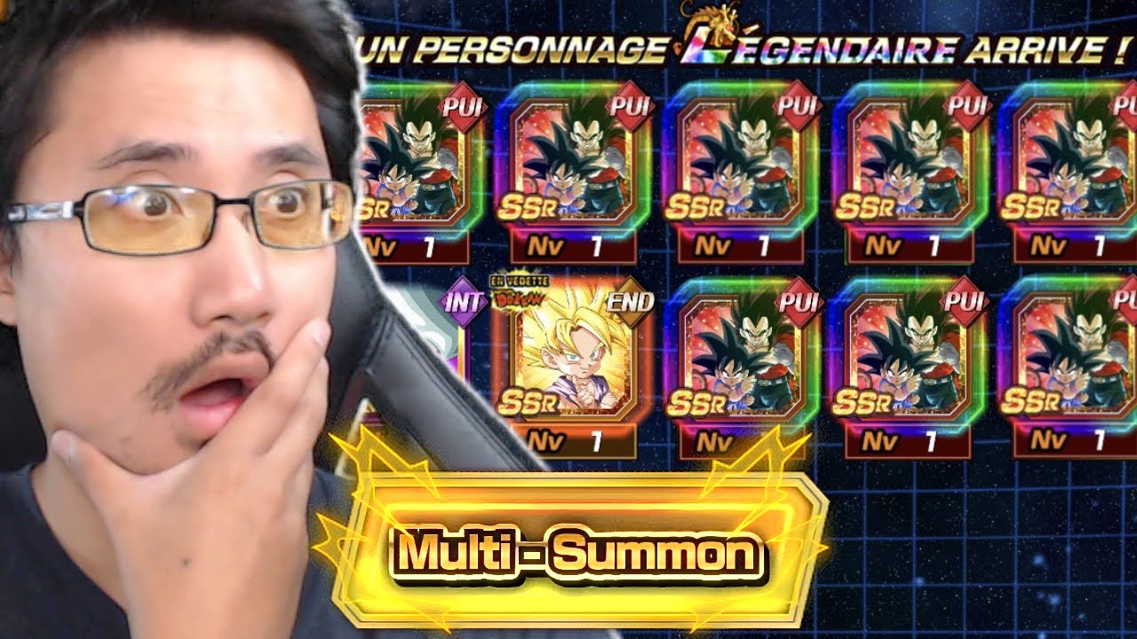 RECORD MONDIAL LR ! INVOCATIONS GENKIDAMA LR DES 8 ANS ! DOKKAN BATTLE GBL