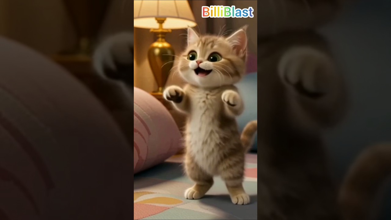 Cute Dancing Kitten 🐱💃 | You Can’t Stop Laughing 😂🔥