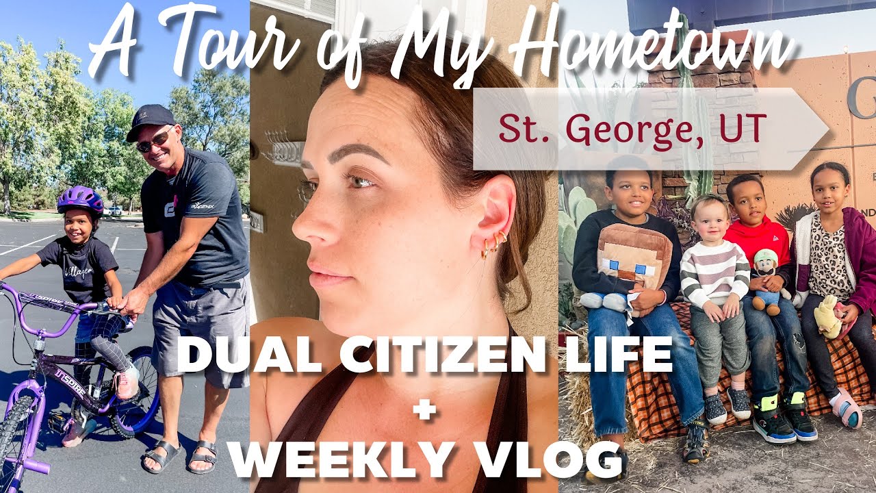 Where I Was Raised | Hometown | St. George, UTAH | Dual Citizen | Mormon Church | Weekly Vlog