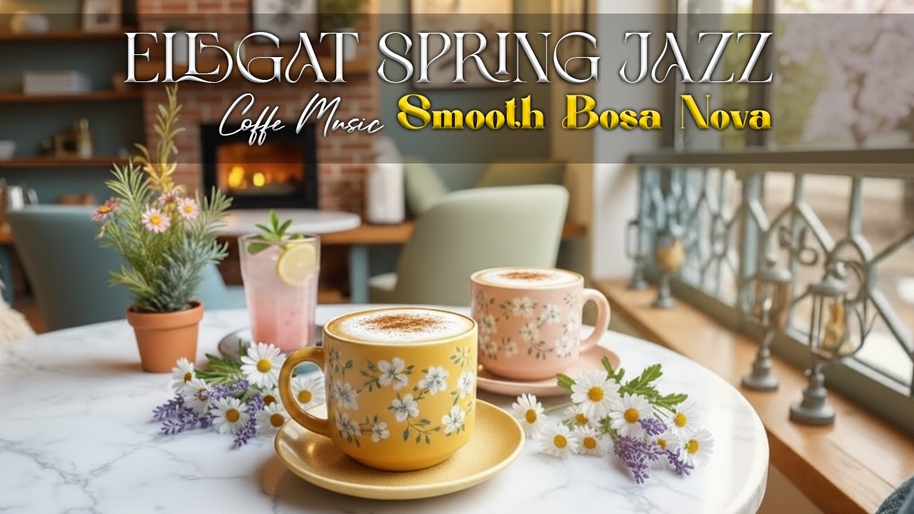 Cozy February Coffee Jazz✨ Smooth Bossa Nova Piano for Relax & Focus