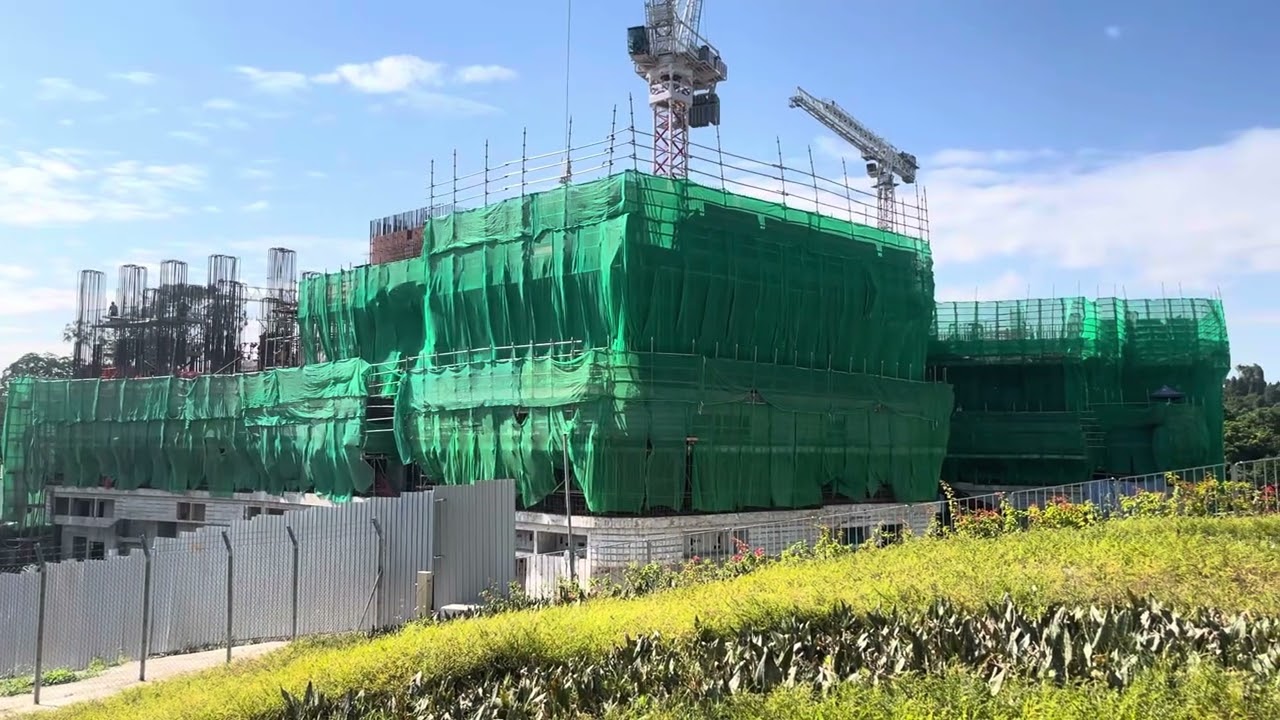  「新居屋追擊」 港鐵朗屏站 朗風街 居屋 朗風苑 及 橫洲公屋發展計劃（2025年11月29日）