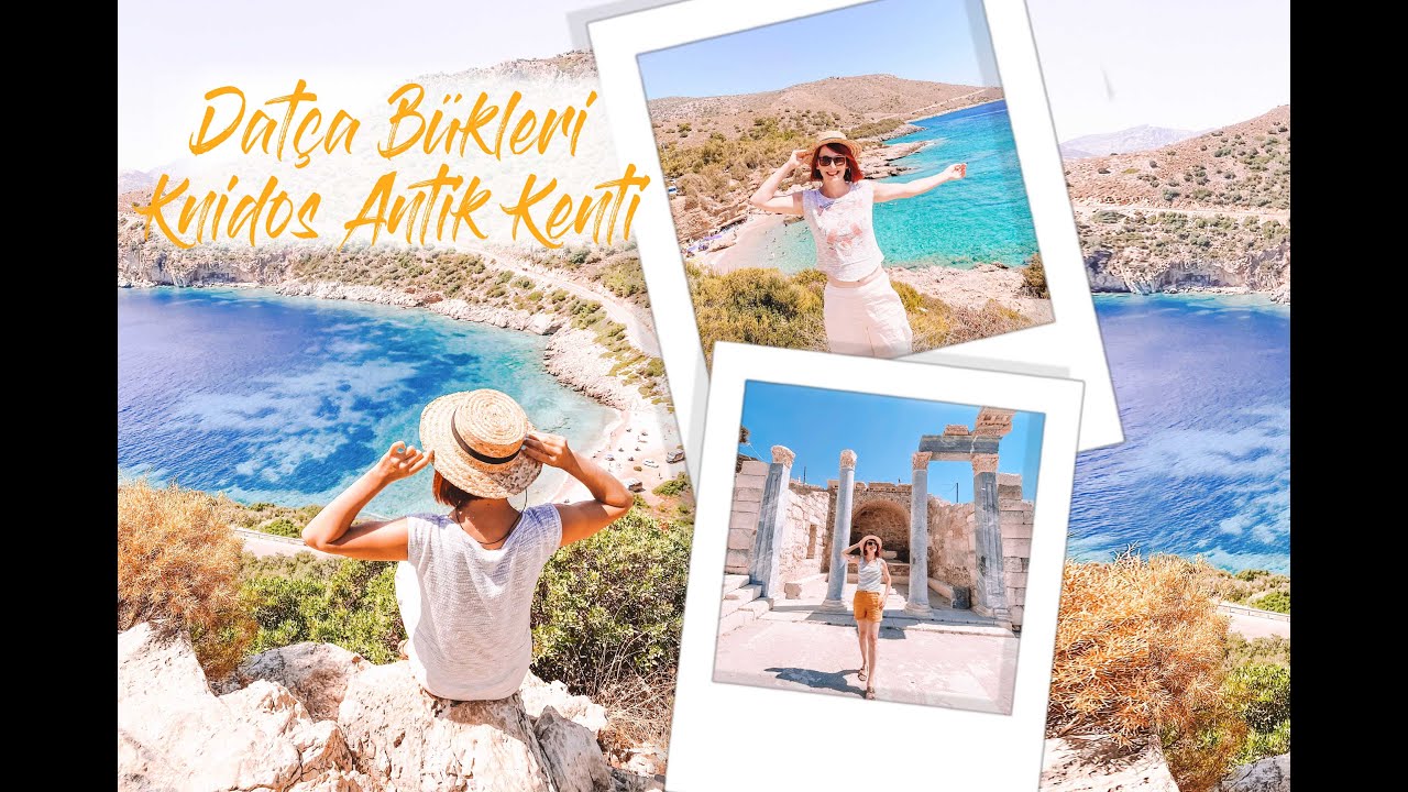 Dat&ccedil;a B&uuml;klerinde Tekne Turu Yaptık- Knidos Antik Kenti - Dat&ccedil;a Tatili