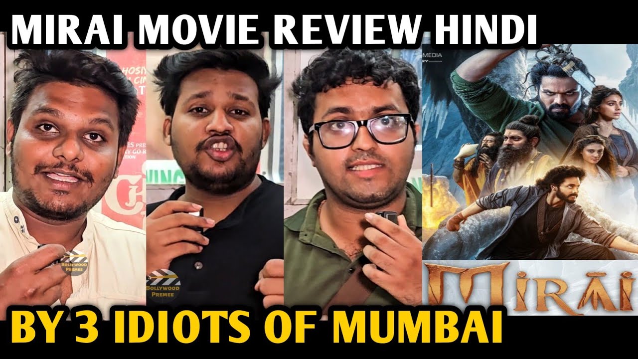 Mirai Movie Review Hindi | By 3 Idiots Of Mumbai | Teja Sajja | Shriya Saran | Jagapathi B | Manoj M