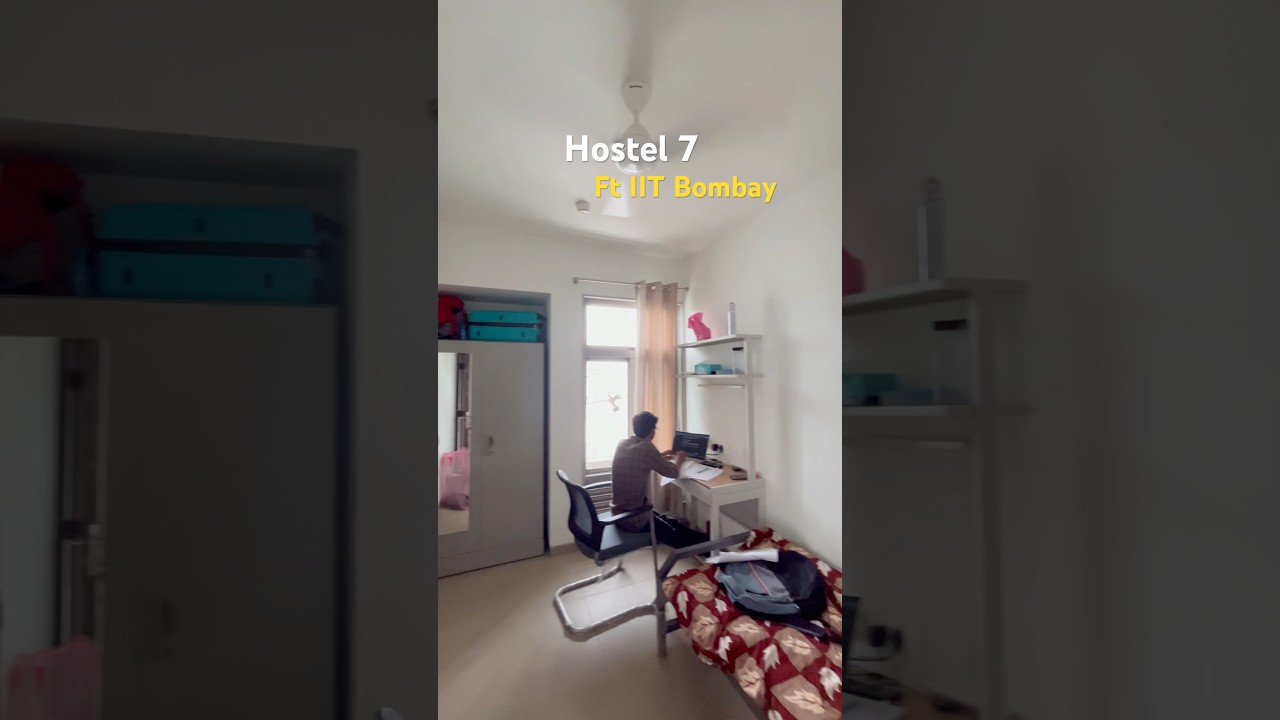 Ft IIT Bombay Hostel Rooms | New Hostel | Campus | Life At IITB #iit #iitbombay
