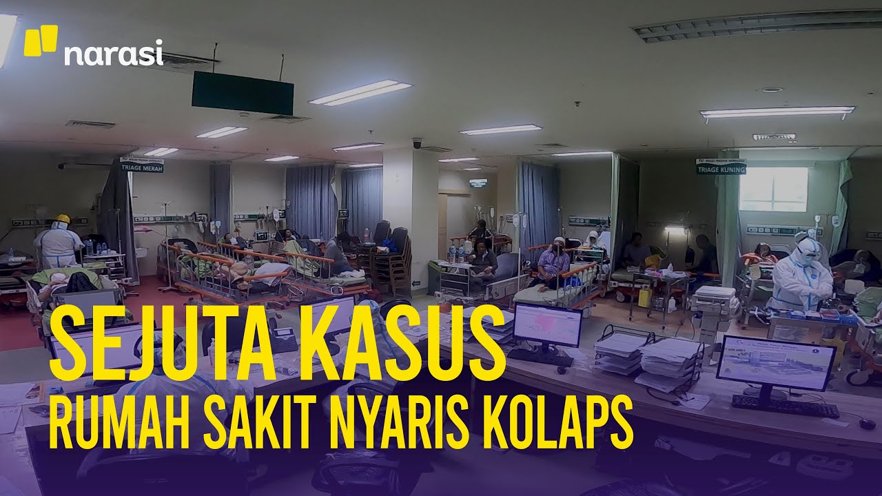 Sejuta Kasus COVID-19 di Indonesia, Rumah Sakit Nyaris Kolaps | Narasi Newsroom