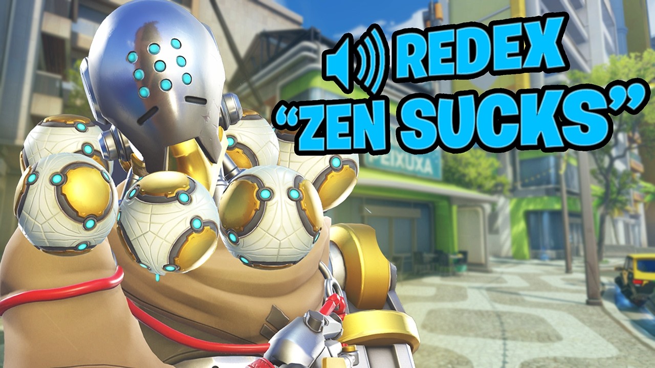 Этот хейтер Зенятты заставил меня полностью погрузиться в Overwatch.