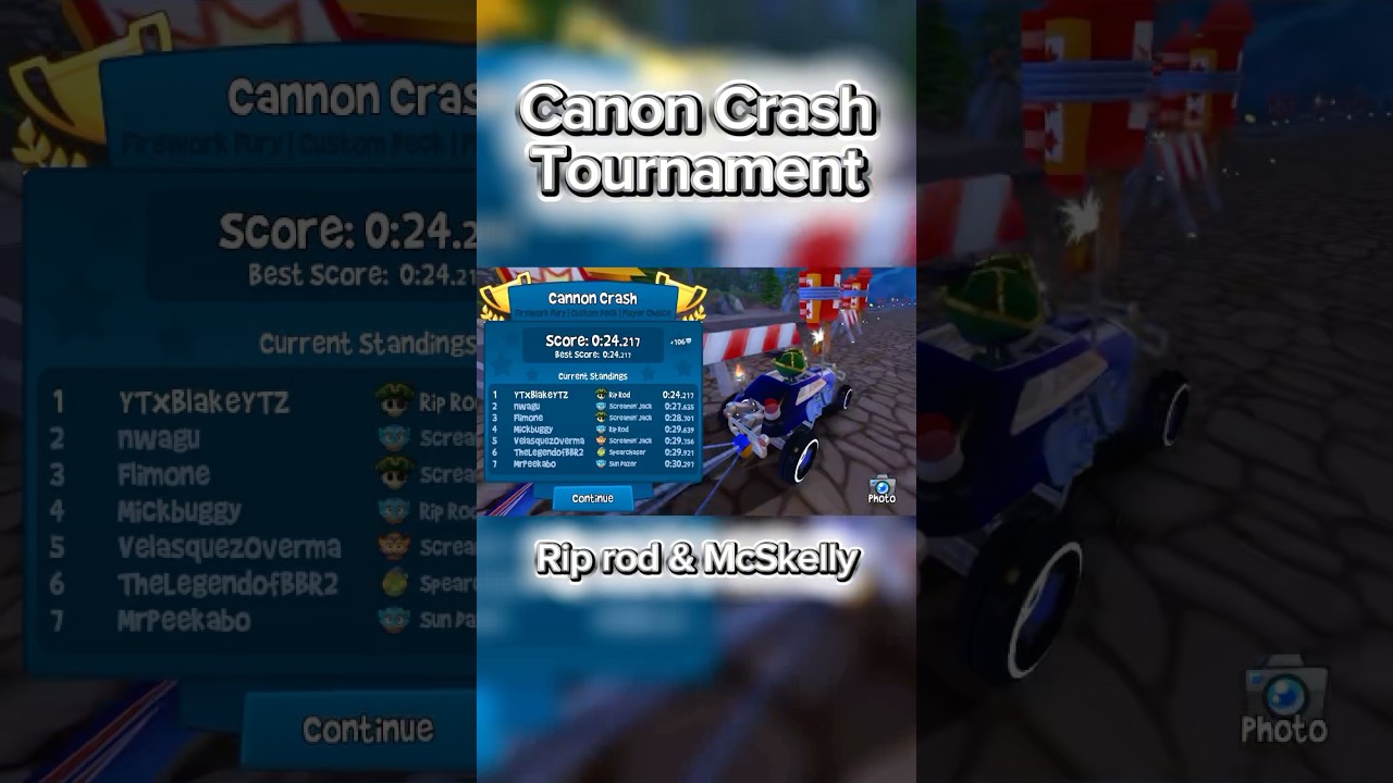 Canon Crash Tournament | Beach Buggy Racing 2