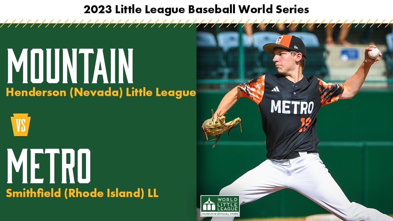 Nevada vs Rhode Island | 2023 Little League Baseball World Series: Game 2