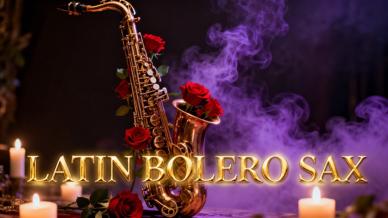 Latin Bolero Sax Sleep Night | Sax Bolero Latino para Dormir Profundo