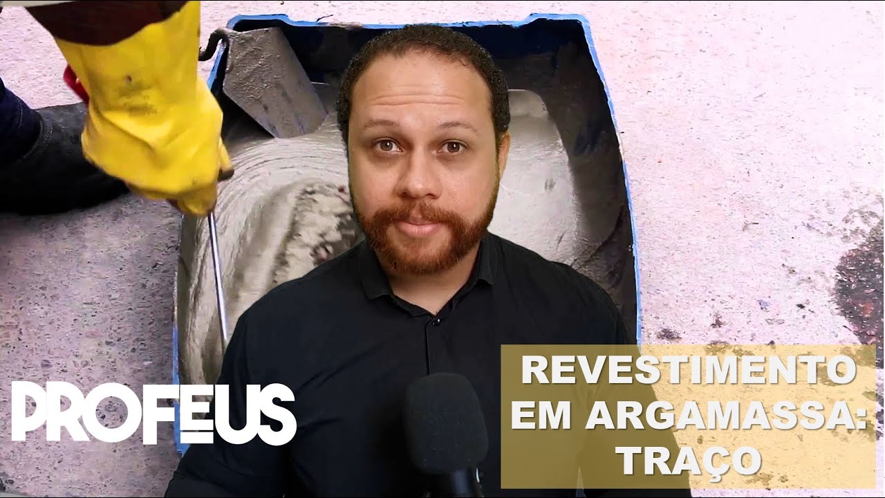 REVESTIMENTO EM ARGAMASSA: TRA&Ccedil;O E CONTROLE DA ARGAMASSA