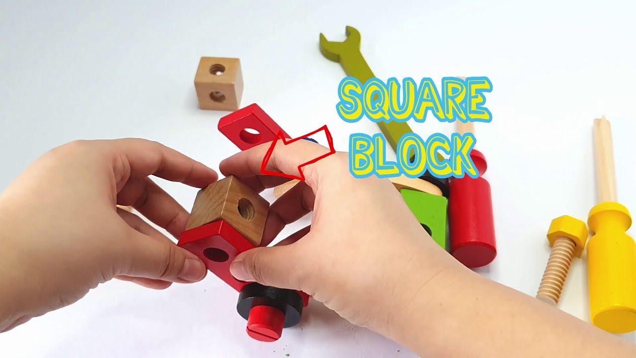 Wooden tool box toy building (Part 2)
