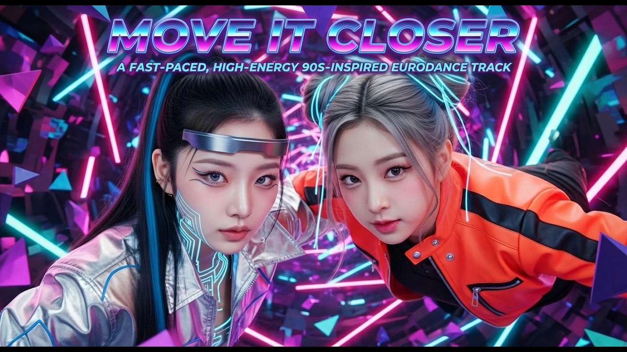 Move It Closer 🔥 High Energy Eurodance | 90s Rave Inspired Dance Pop (Female Duo)