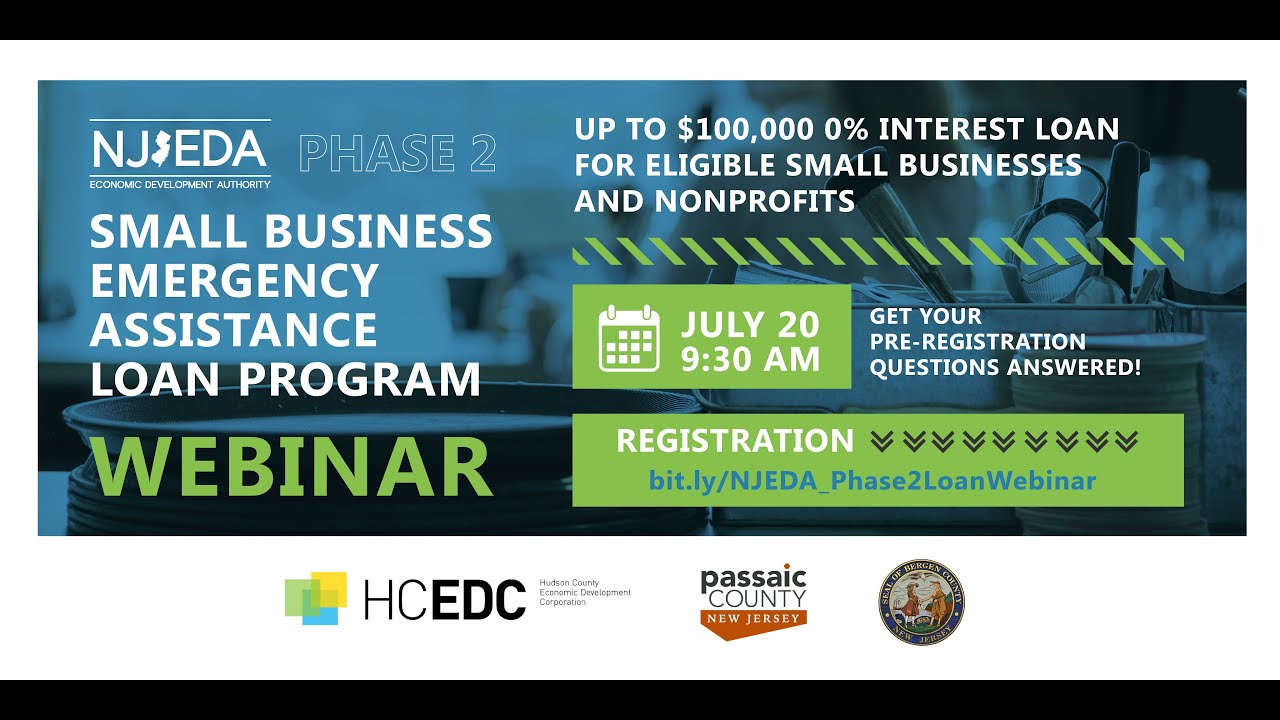 Small Business Emergency Assistance Loan Program &ndash; Phase 2 Pre-Registration Walk-Through