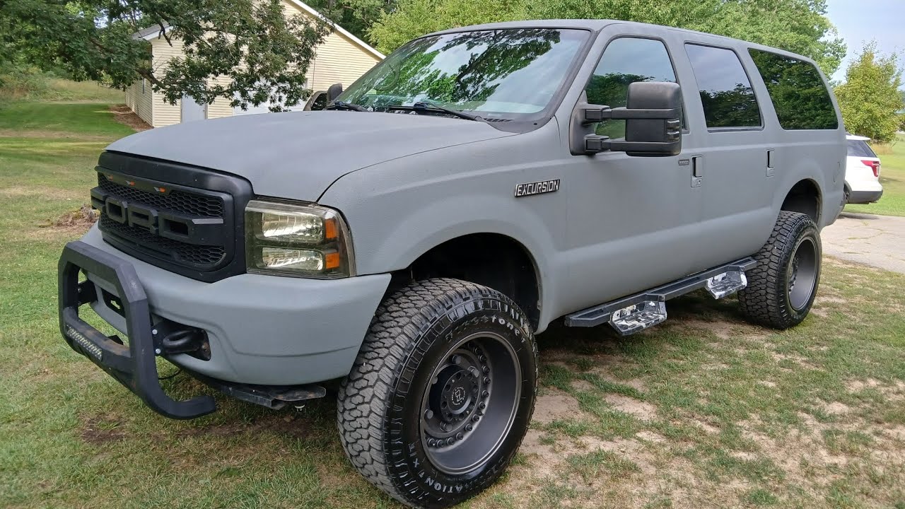 2002 Ford EXCURSION 7.3 Powerstroke Walk Around 