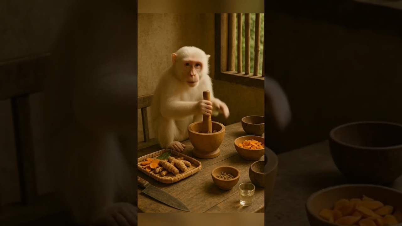 Untung punya monyet penurut 