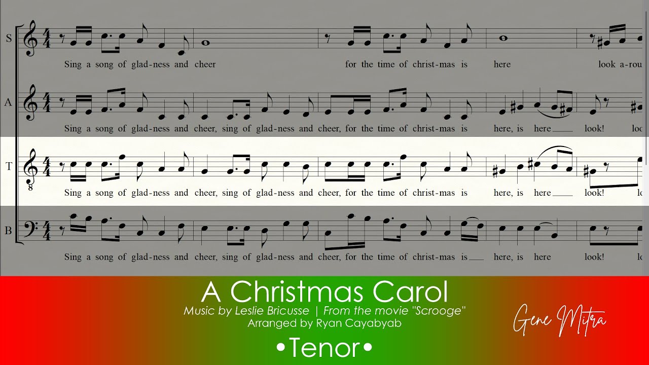 A Christmas Carol • Tenor