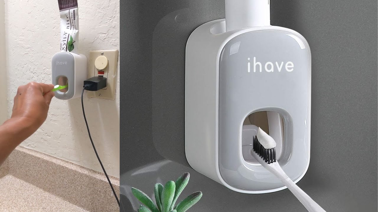 iHave Toothpaste Dispenser/Squeezer | Unboxing/Install/Demo | Adaptive tools | Link in Description