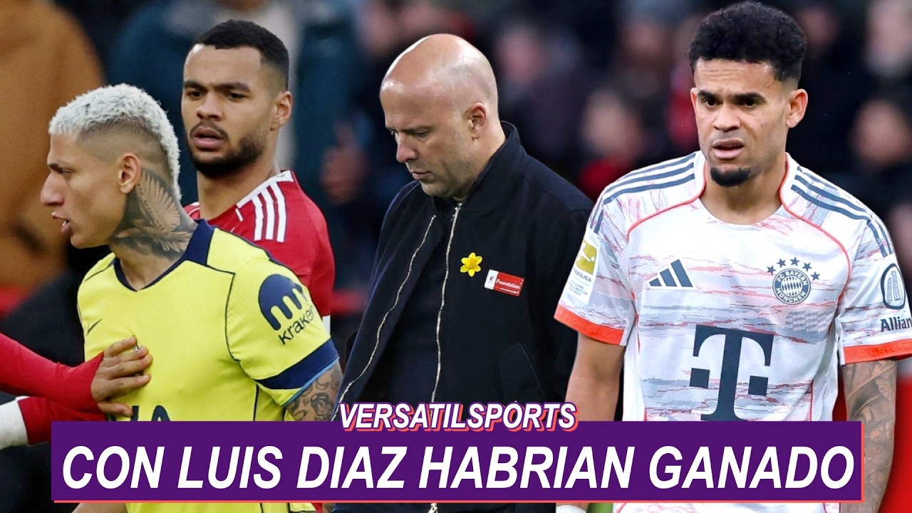 AFICION y PRENSA INGLESA REACCIONAN a EMPATE de LIVERPOOL vs TOTTENHAM y RECUERDAN a LUIS DIAZ