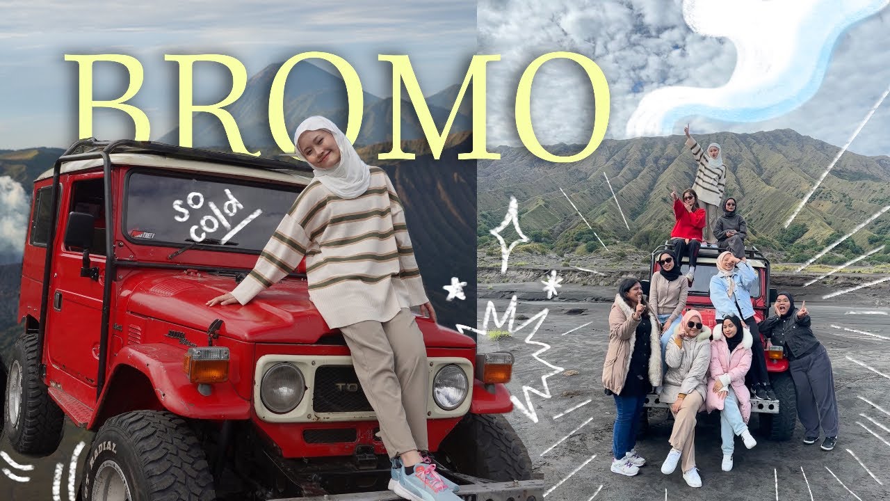 Girls Trip to BROMO ! 🌋🌄🇮🇩 (ENG Sub)