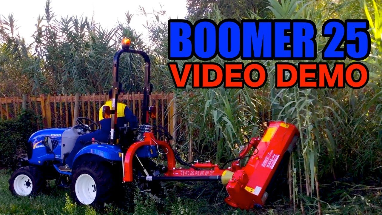 BOOMER 25 New Holland Video Demo