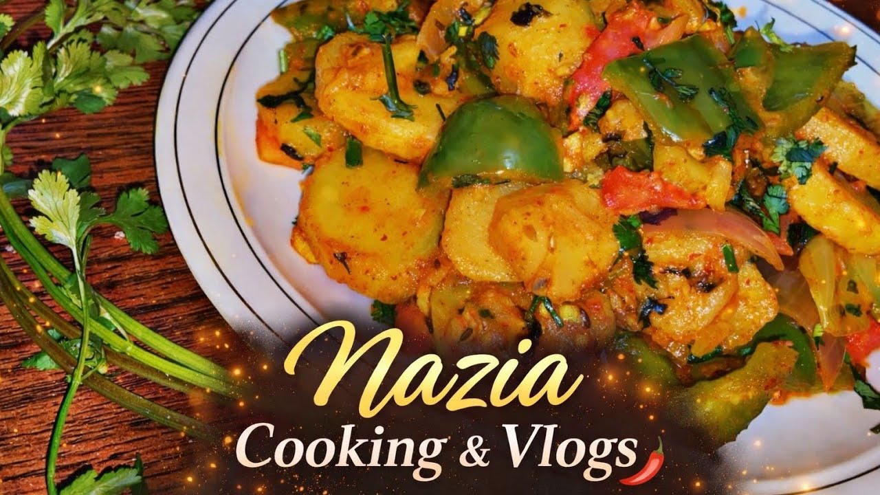 Aloo ki munfarid Sabzi ready karo 5 minute main#different # Easy # food By Nazia Cooking And Vlogs 