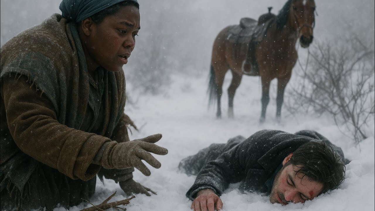 She Saved Him in the Snow: Black Nurse & Cowboy Western Romance