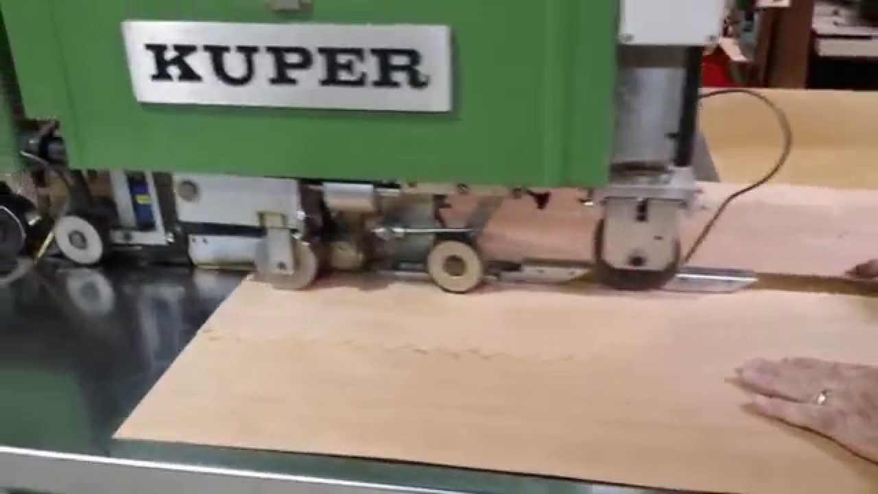 Kuper . Model FW/L 1200. Veneer splicing machine for sale