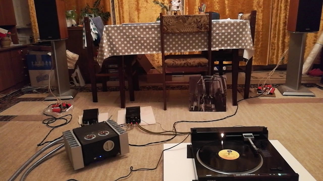 Sony ps-x800 turntable rewired delund