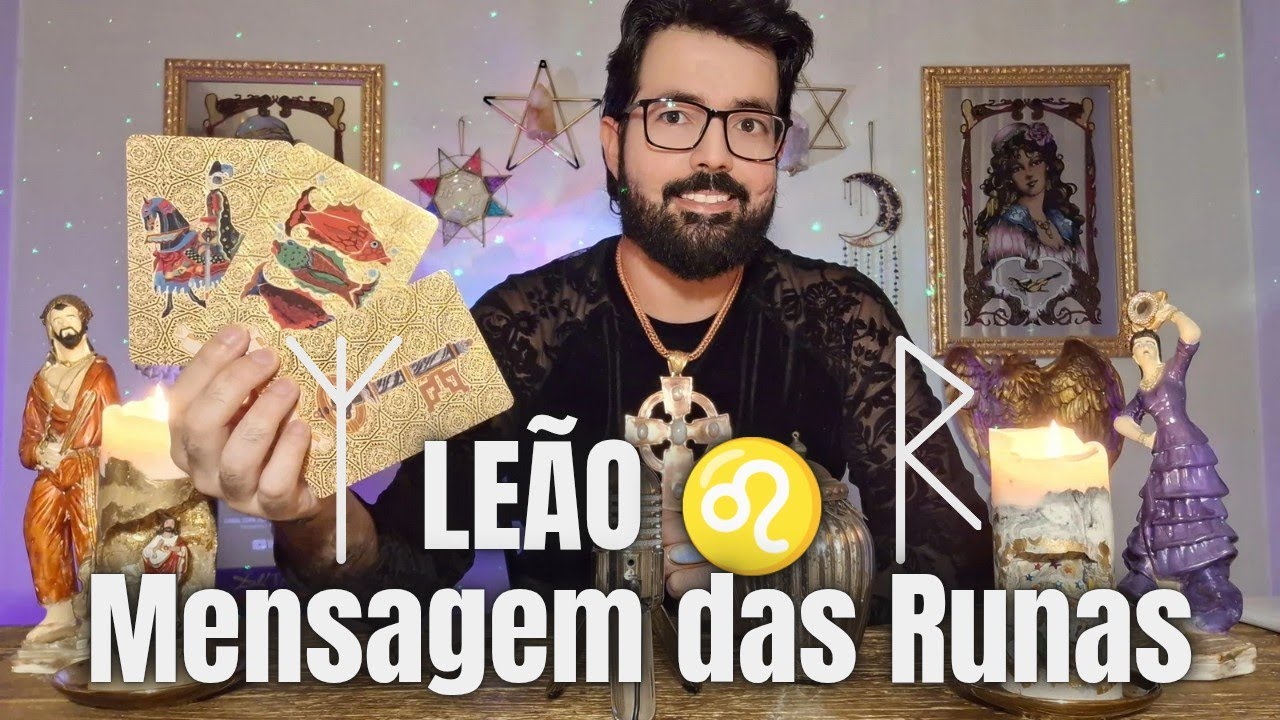 LEÃO ♌ Runas e Tarot: Emoções e Alegria serão confirmações do seu CAMINHO !