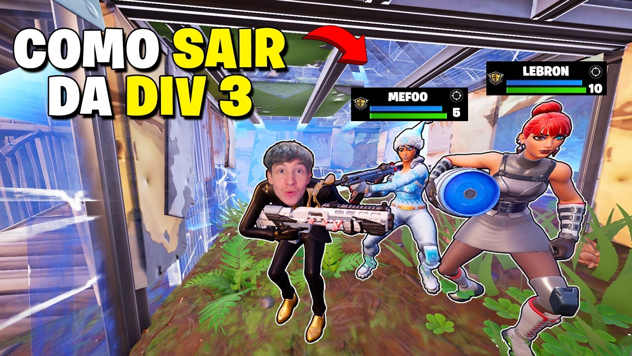 Estratégia agressiva para você sair da div 3 I FORTNITE