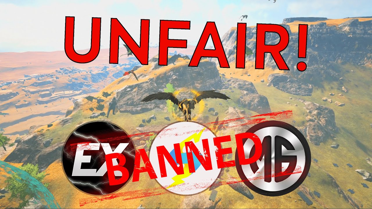 How Me And 90 of My Friends GOT BANNED By The Corrupt Game Publisher of ARK: Survival Evolved